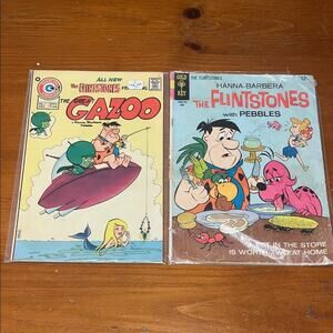 Vintage The Flintstones Comic Book Bundle